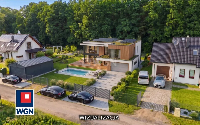Grunt budowlany jednorodzinny na  sprzedaż Brynek - Na sprzedaż działka z możliwością zabudowy pod lasem | Brynek Osiedle pod Dębami
